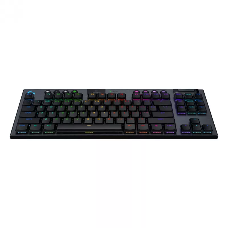 Logitech G915 X LIGHTSPEED TKL bezvadu spēļu tastatūra melna (FR)