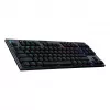 Logitech G915 X LIGHTSPEED TKL bezvadu spēļu tastatūra melna (FR)