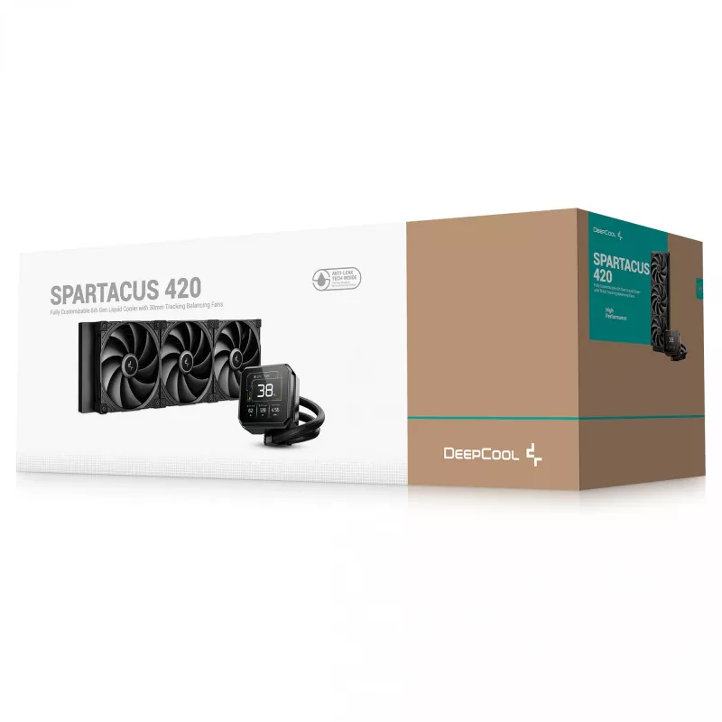 K Cooler DeepCool SPARTACUS 420 šķidruma dzesēšana
