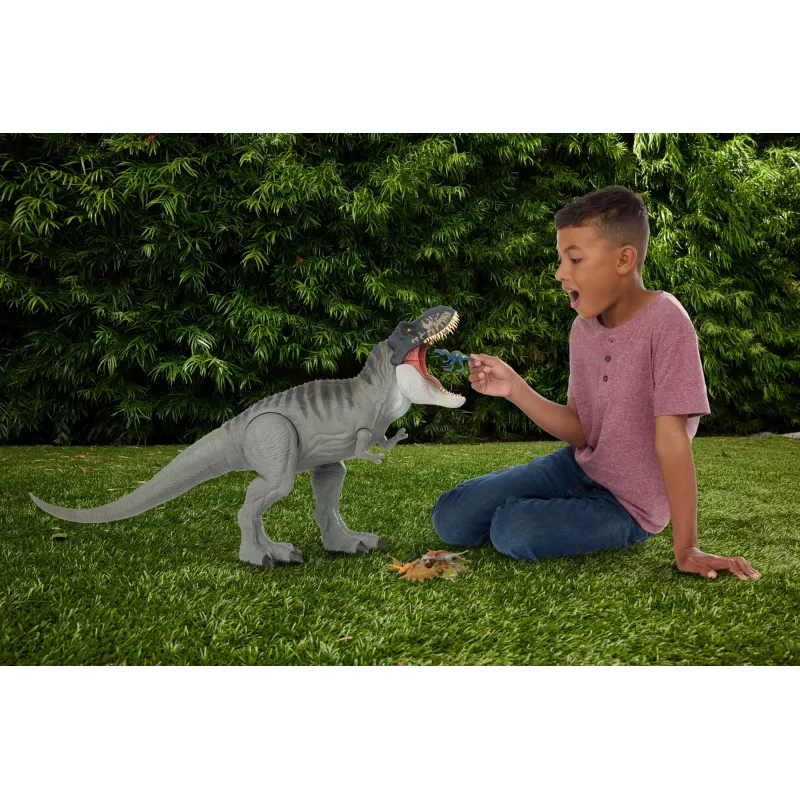 Jurassic World Rebirth Super Colossal Tyrannosaurus Rex Action Figure, T-Rex Dinozauru Filmas Rotaļlieta