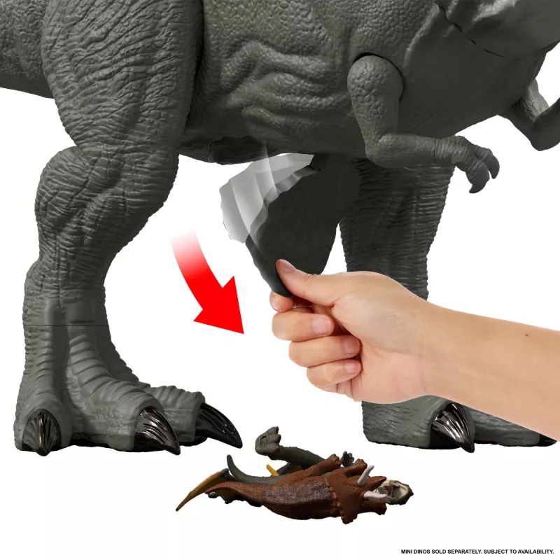 Jurassic World Rebirth Super Colossal Tyrannosaurus Rex Action Figure, T-Rex Dinozauru Filmas Rotaļlieta
