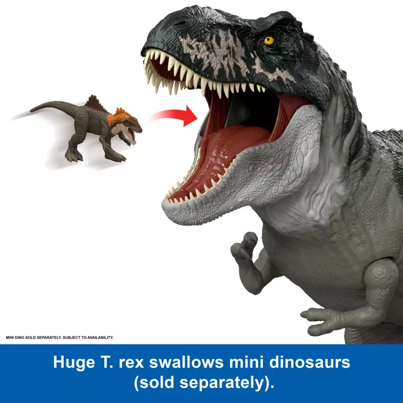 Jurassic World Rebirth Super Colossal Tyrannosaurus Rex Action Figure, T-Rex Dinozauru Filmas Rotaļlieta