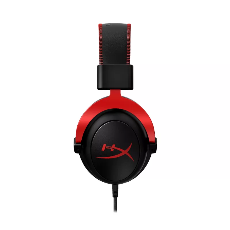 HyperX Cloud II - Spēļu austiņas (melnas-sarkanas)
