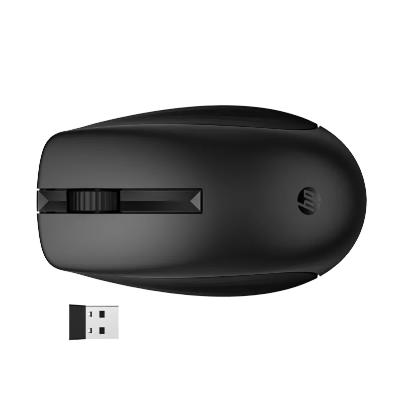 HP 650 bezvadu tastatūras un peles komplekts, pilna izmēra (100%), bezvadu, RF bezvadu, membrānas, melns, pele iekļauta