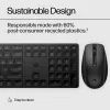 HP 650 bezvadu tastatūras un peles komplekts, pilnizmēra (100%), bezvadu, RF bezvadu, membrānas, melns, pele iekļauta