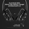 HyperX Cloud MIX 2 - Spēļu austiņas (melnas), vadu un bezvadu, spēlēm, 20–20000 Hz, 270 g, austiņas, melnas
