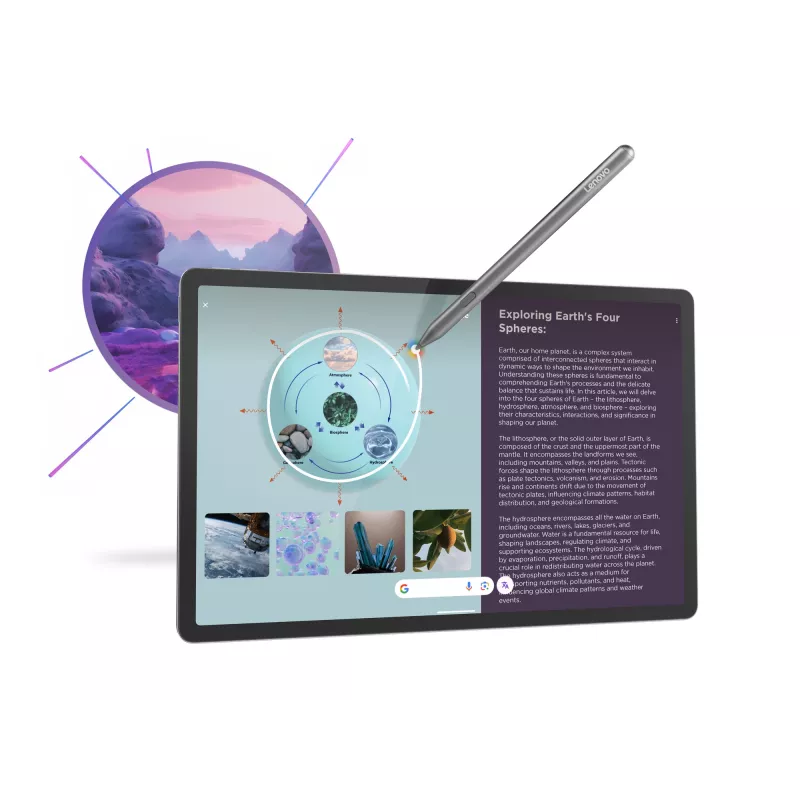Lenovo Idea Tab Pro Mediatek 256 GB 32.3 cm (12.7 inch) 8 GB Wi-Fi 6E (802.11ax) Android 14 Pelēks