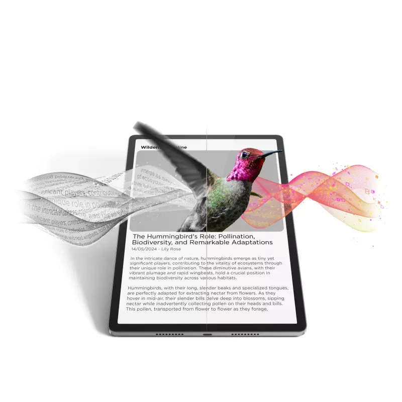Lenovo Idea Tab Pro Mediatek 256 GB 32.3 cm (12.7 inch) 8 GB Wi-Fi 6E (802.11ax) Android 14 Pelēks