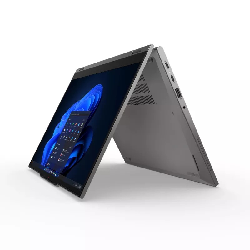 Lenovo ThinkPad L13 2-in-1 Gen 6 (Intel) Intel Core Ultra 5 225U Hybrid (2-in-1) 33.8 cm (13.3 collu) skārienjūtīgs WUXGA 32 GB LPDDR5x-SDRAM 512 GB SSD Wi-Fi 6E (802.11ax) Windows 11 Pro vācu pelēks