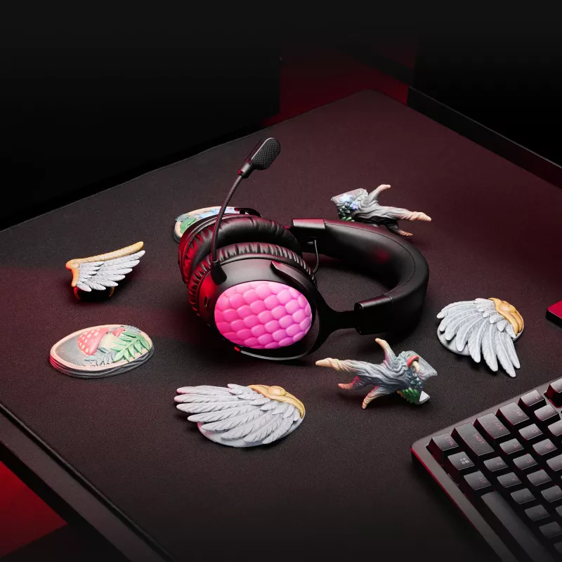 HyperX Cloud III S - Bezvadu spēļu austiņas (baltā krāsā), Bezvadu, 20 - 20000 Hz, Spēlēm, 340 g, Austiņas, Balta