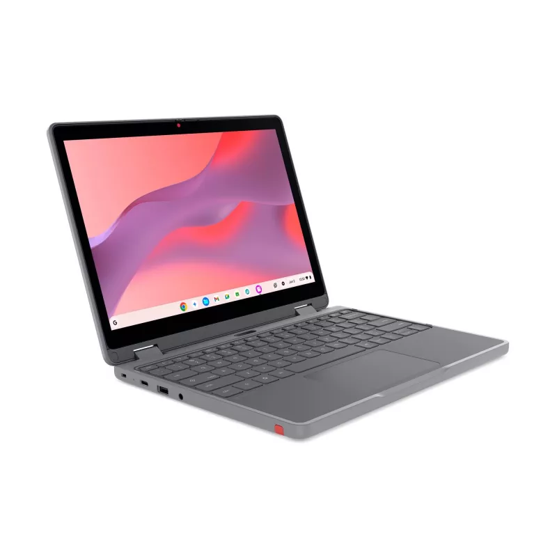 Lenovo Chrome 500e 2in1 G5 M89 MediaTek Kompanio 540 Chromebook 31 cm (12.2 inch) Skārienjutīgs WUXGA 8 GB LPDDR5x-SDRAM 64 GB UFS Wi-Fi 6E (802.11ax) ChromeOS Angļu Pelēks