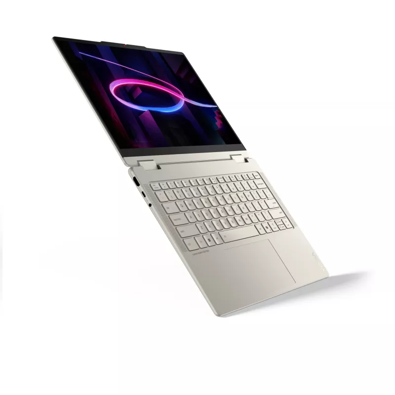 Lenovo Yoga 7 2-in-1 14IPH11 Copilot+ PC Intel Core Ultra 5 325 hibrīds (2-in-1) 35.6 cm (14 collu) skārienjūtīgs WUXGA 16 GB LPDDR5x-SDRAM 512 GB SSD Wi-Fi 7 (802.11be) Windows 11 Home vācu val. Seashell (krāsa)