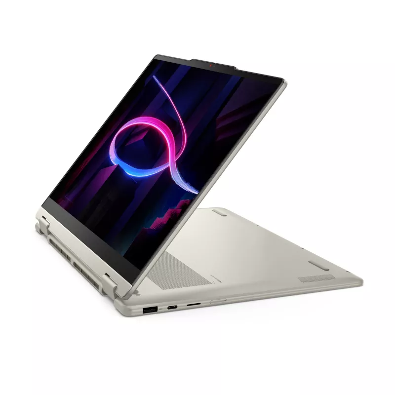 Lenovo Yoga 7 2-in-1 14IPH11 Copilot+ PC Intel Core Ultra 5 325 hibrīds (2-in-1) 35.6 cm (14 collu) skārienjūtīgs WUXGA 16 GB LPDDR5x-SDRAM 512 GB SSD Wi-Fi 7 (802.11be) Windows 11 Home vācu val. Seashell (krāsa)