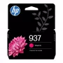HP 937 madženta oriģināla tintes kasetne, standarta ražība, madženta, 1 gab., 800 lapas, viena paka