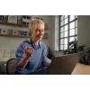 Verbatim TruSound Pro kakla siksnas austiņas zilā krāsā, bezvadu, 20–20000 Hz, mūzika/ikdiena, 74 g, austiņas, zila