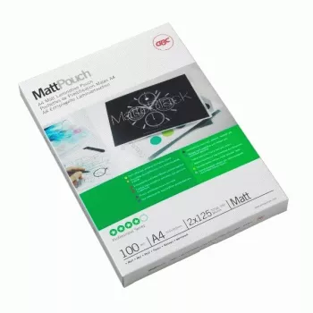 GBC Laminēšanas Plēves A4 Matētas 100 Mikroni, Matēta, A4, 216 mm, 0,2 mm, 303 mm, 100 gab.