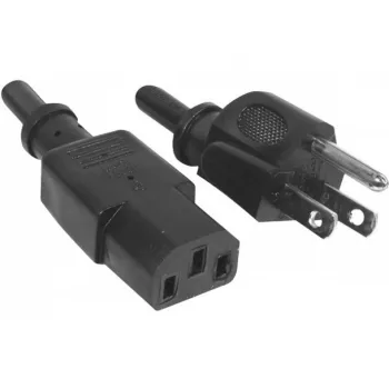 Hypertec 809030-HY strāvas kabelis, melns, 1,8 m, Power plug type B, C13 coupler