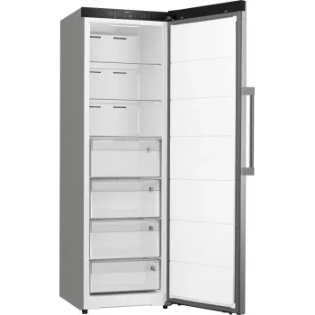 Gorenje G600 Frysskåp FNC618D6XWF BK065C, 312 L, 15 kg/24h, SN-T, No Frost sistēma, D, Pelēks, Nerūsējošais tērauds, Tumši pelēks