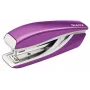 Leitz NeXXt WOW metāla mini skavotājs, 10 loksnēm, violets, P2, metāls, plastmasa, 80 g/m², 3,5 cm