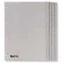 Rexel PP dalītāji, pelēki, ciparu, ciparu ciļņu rādītājs, polipropilēns (PP), pelēks, A4, 226 mm, 297 mm