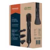 Grundig HS 7080 Karstā gaisa birste Silts Melns, Rozā zelts 1000 W 1,8 m