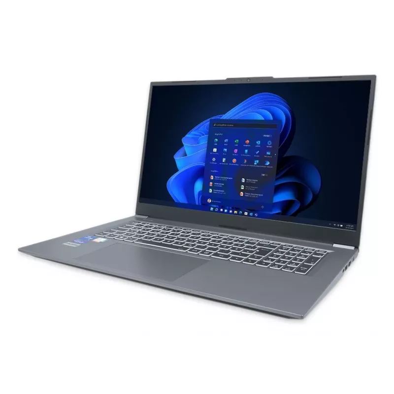TERRA MOBILE 1717R Intel® Core™ i7 i7-1355U klēpjdators 43.9 cm (17.3 collas) Full HD 16 GB DDR4-SDRAM 1 TB SSD Wi-Fi 6 (802.11ax) Windows 11 Pro Pelēks