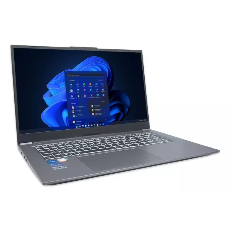 TERRA MOBILE 1717R Intel® Core™ i7 i7-1355U klēpjdators 43.9 cm (17.3 collas) Full HD 16 GB DDR4-SDRAM 1 TB SSD Wi-Fi 6 (802.11ax) Windows 11 Pro Pelēks