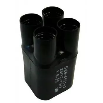 3M SKE 4F/1+2, termosarūkoša caurule, melna, 10 cm, 3.5 cm, 1 gab., 120 °C