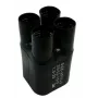 3M SKE 4F/1+2, termosarūkoša caurule, melna, 10 cm, 3.5 cm, 1 gab., 120 °C