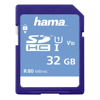 Hama 00181095 atmiņas karte 32 GB SDHC UHS-I Class 10