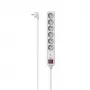 Hama 00223152 Smart strāvas sadalītājs 6 maiņstrāvas kontaktligzdas 1,4 m 3680 W