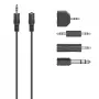 Hama 00305151 audio kabelis 2,5 m 3,5 mm melns