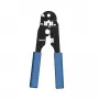 Hama 00200794 kabeļu gofrēšanas instruments Gofrēšanas instruments Melns, Zils