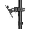 Hama 00220900 monitora stiprinājums / statīvs 88.9 cm (35 collas) Galda melns
