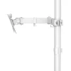 Hama 00220902 monitora stiprinājums / statīvs 88,9 cm (35 collas) galdam, balts