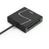 Hama 00200148 karšu lasītājs USB 3.2 Gen 1 (3.1 Gen 1) Type-A/Type-C melns