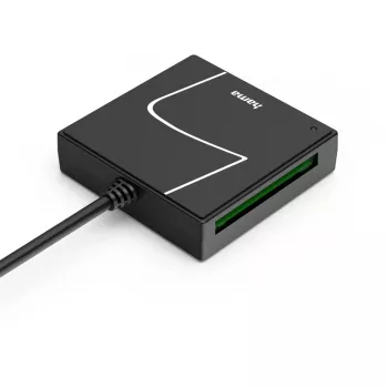Hama 00200148 karšu lasītājs USB 3.2 Gen 1 (3.1 Gen 1) Type-A/Type-C melns