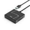Hama 00200148 karšu lasītājs USB 3.2 Gen 1 (3.1 Gen 1) Type-A/Type-C melns