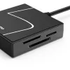 Hama 00200148 karšu lasītājs USB 3.2 Gen 1 (3.1 Gen 1) Type-A/Type-C melns