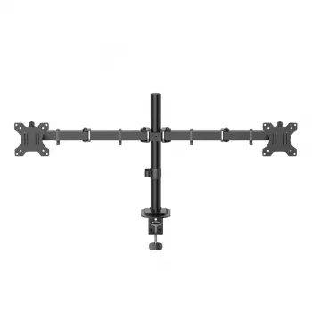 Hama monitora stiprinājums, 2 monitori, augstumā regulējams, grozāms/sasverams, 13 inch – 35 inch, melns