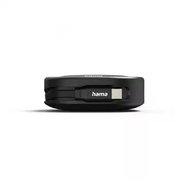 Hama 00201830 USB kabelis USB 2.0 1 m USB C 0.48 Gbit/s Melns
