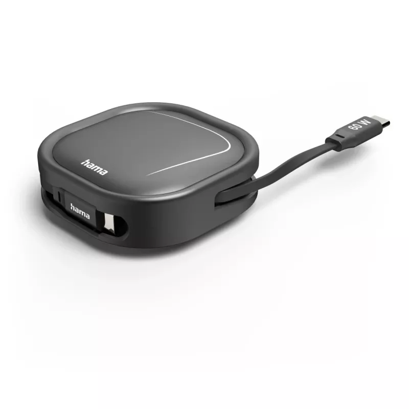 Hama 00201830 USB kabelis USB 2.0 1 m USB C 0.48 Gbit/s Melns