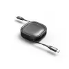 Hama 00201830 USB kabelis USB 2.0 1 m USB C 0.48 Gbit/s Melns