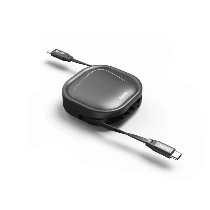 Hama 00201830 USB kabelis USB 2.0 1 m USB C 0.48 Gbit/s Melns