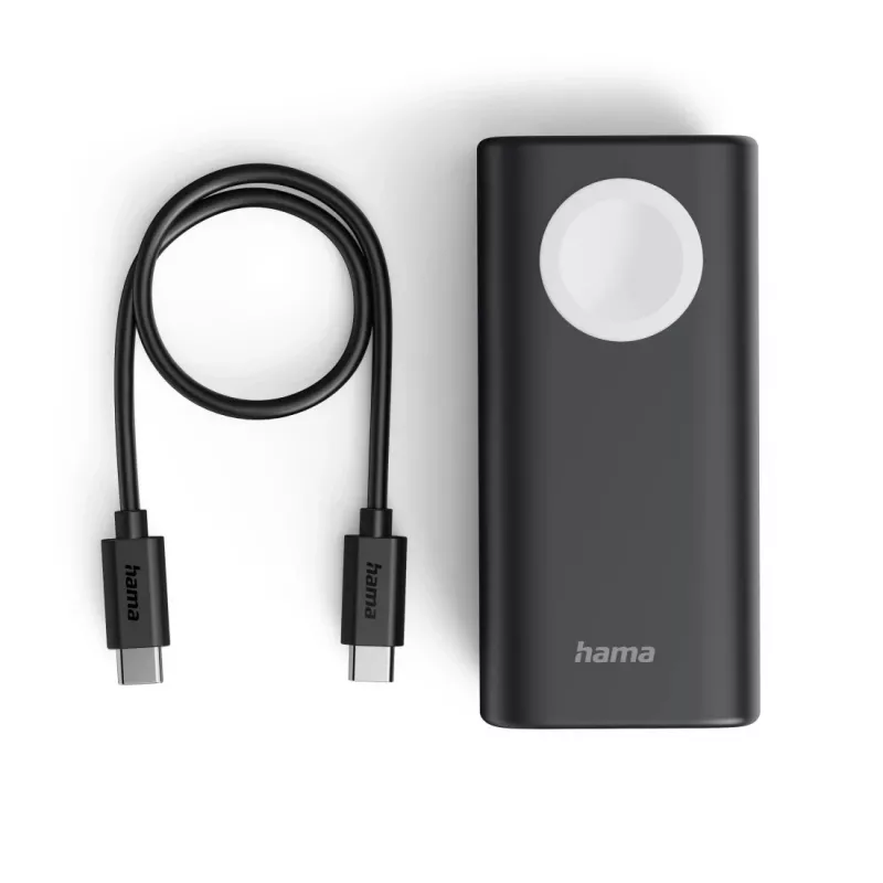 Hama Watch 10000 mAh, melns, pelēks