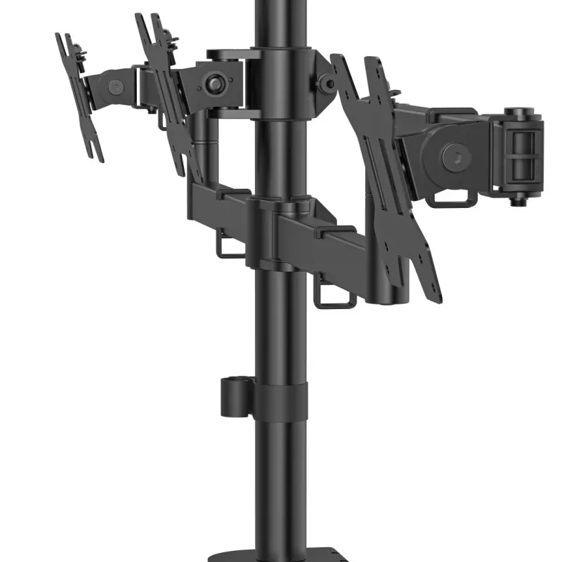 Hama 00220899 monitora kronšteins / statīvs 68,6 cm (27 collas) Galda, melns