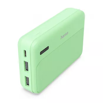 Hama Pocket 10 litija polimēru (LiPo) 10000 mAh zaļš