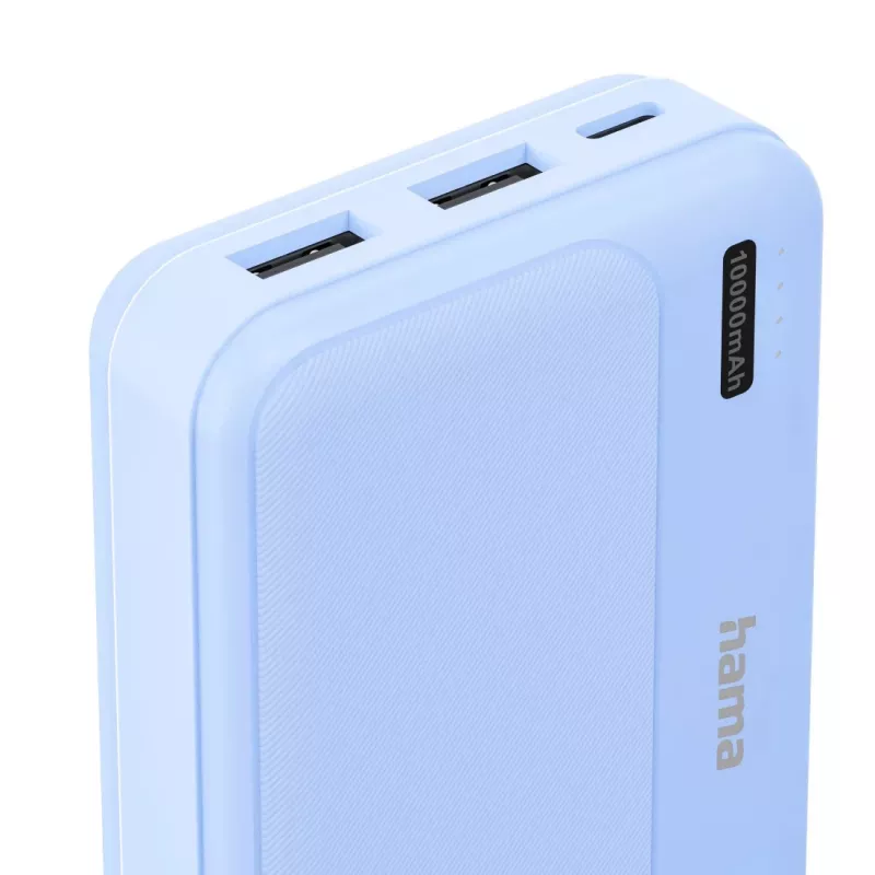 Hama Pocket 10 litija polimēra (LiPo) 10000 mAh zils
