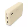 Hama Pocket 10 litija polimēra (LiPo) 10000 mAh smilšu krāsā