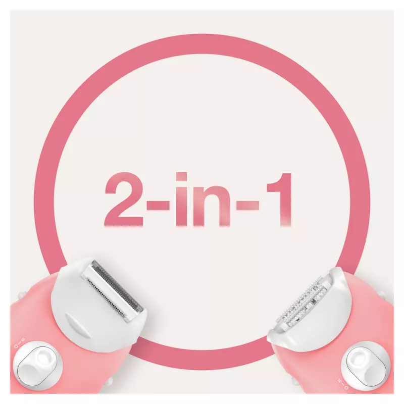 Braun Silk-epil 3-277 epilators, balts/rozā